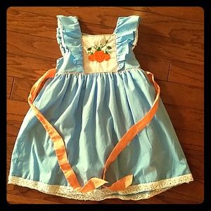 Smock pumpkin dress